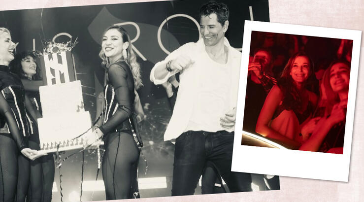 Ο Ρουβάς γιόρτασε τα γενέθλιά του στη σκηνή – Στο πλευρό του η Ζυγούλη και η μεγάλη τους κόρη [εικόνες]