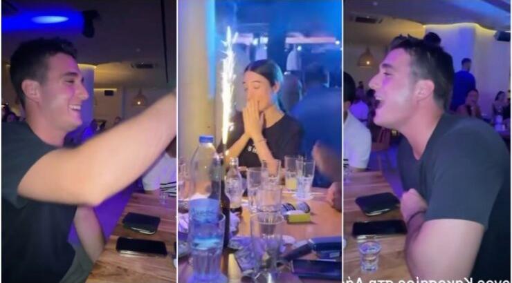 Γιώργος Κακοσαίος: Η γενέθλια έκπληξη στη Λάρνακα για την αδερφή του Κατερίνα [βίντεο]