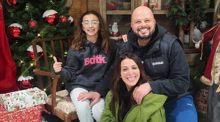 Δανάη Χρήστου: Η κόρη της Σμαράγδα έκλεισε τα 10 [εικόνες]