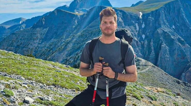 Λούκας Γιώρκας: Πήγε για hiking στον Όλυμπο [εικόνες]