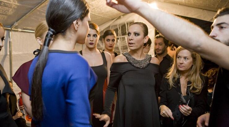 Αποκλειστικό: backstage στο fashion show της Ρίτας Αττάλα