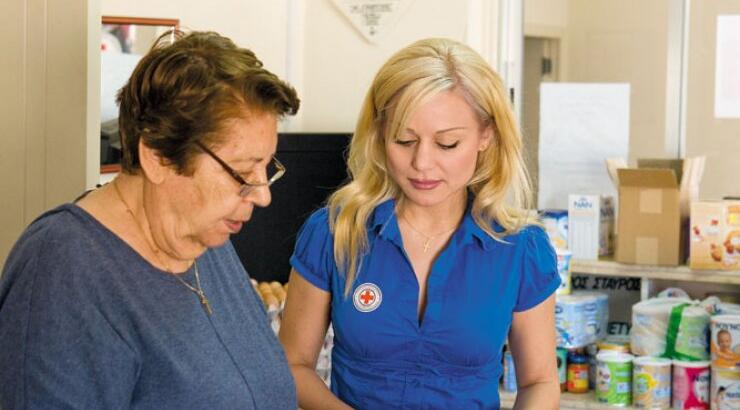 Άννα Μαρία Ευτυχίου: Η συμβολή της στον Ερυθρό Σταυρό