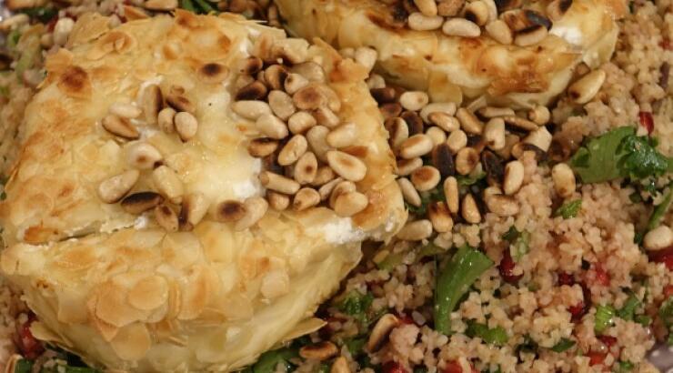 Σαλάτα με πλιγούρι και ρόδι