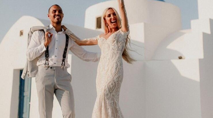 Ανδρεάνα Φραγκούδη – Πάνος Δημητριάδης: Το επίσημο άλμπουμ του γάμου τους [εικόνες]