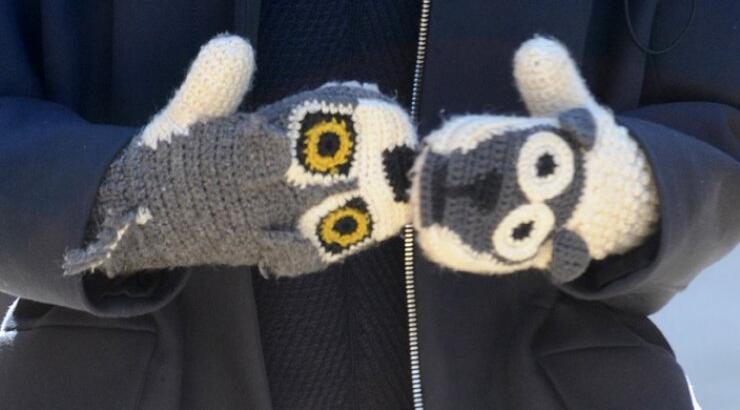 Τα χαριτωμένα γάντια διάσημης ηθοποιού