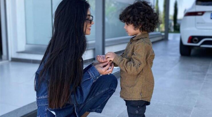 Άντρεα Κυριάκου: Γιορτάζει τα τρίτα γενέθλια του μικρού Λαμπρινού [εικόνες]