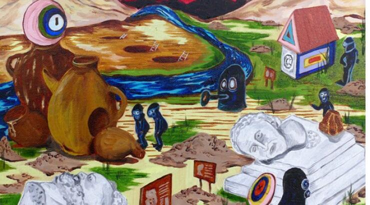 Σήμερα τα εγκαίνια της έκθεσης ζωγραφικής και σχεδίου "Synthesizer"