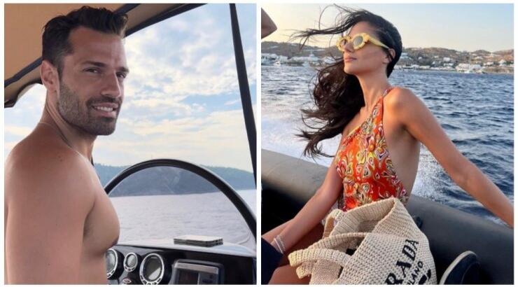 Κωνσταντίνος Αργυρός – Αλεξάνδρα Νίκα: Μαζί για διακοπές στη Λευκάδα [εικόνες]