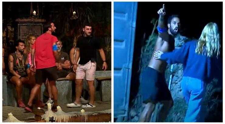 Χαμός στο “Survivor”: Άρης και Τάκης κόντεψαν να πιαστούν στα χέρια - Τους χώρισε η παραγωγή [βίντεο]