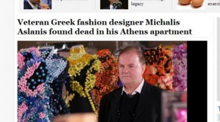 Τι αναφέρουν τα ξένα ΜΜΕ για τον θάνατο του Μιχάλη Ασλάνη