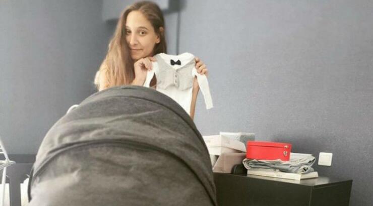 Φωτεινή Αθερίδου: Η φωτογραφία μέσα από το μαιευτήριο με τον νεογέννητο γιο της!