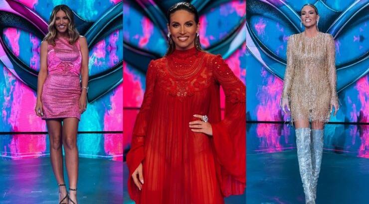 Αθηνά Οικονομάκου: 3 φορέματα από Έλληνες σχεδιαστές που φόρεσε στο “The Masked Singer”