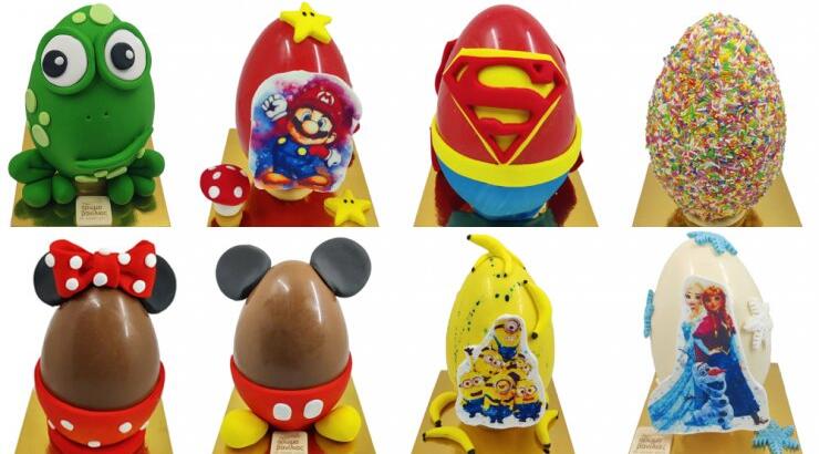 Βρήκαμε τα πιο όμορφα σοκολατένια αβγά σε γνωστό ζαχαροπλαστείο της πόλης 