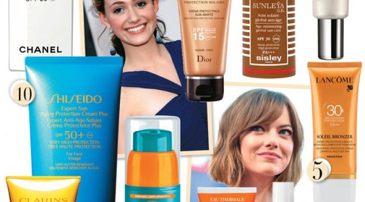 10 αντηλιακά προσώπου αποκλειστικά για σένα!