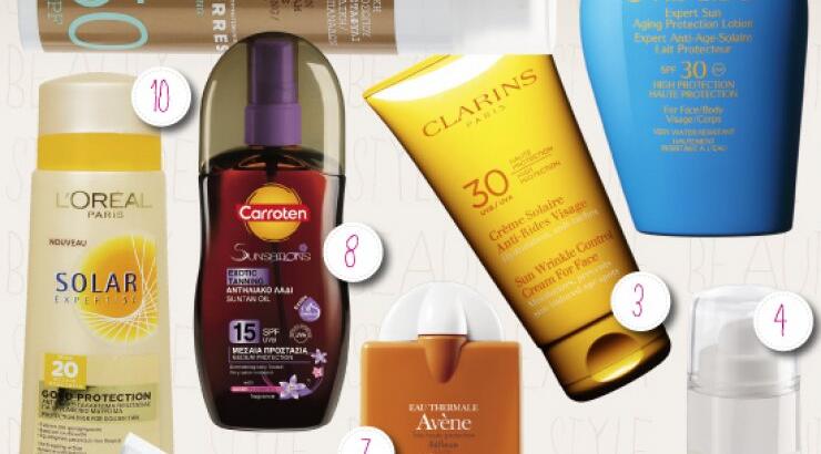Top 10 Suncare!