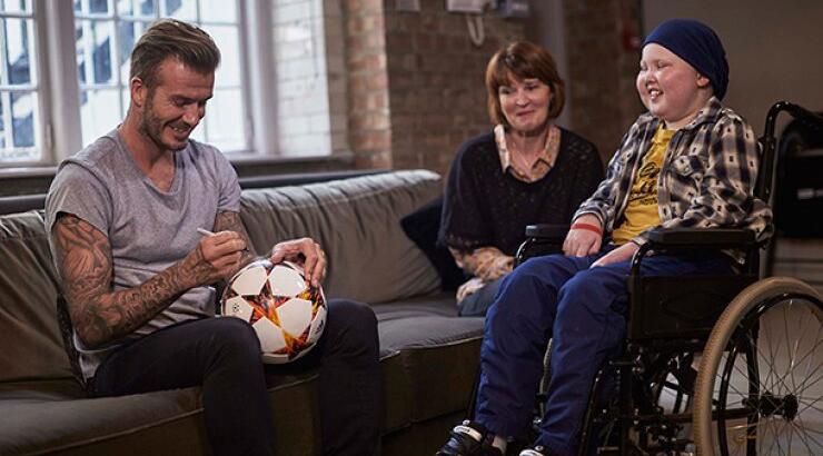 David Beckham: Έκανε το όνειρο ενός αγοριού πραγματικότητα