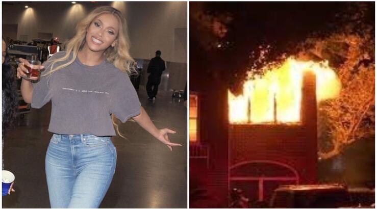 Beyonce: Κάηκε ολοσχερώς το πατρικό της ανήμερα των Χριστουγέννων [βίντεο]