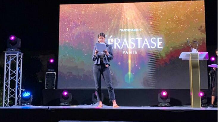 Στις πρόβες για τη λαμπερή τελετή των βραβείων "Beauty Awards 2019" με τη Χριστίνα Μπόμπα