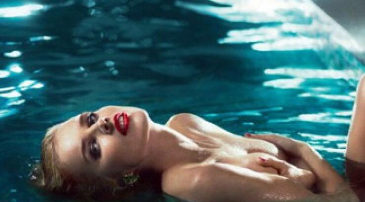 H Eva Herzigova γυμνή στην καμπάνια του Brian Atwood