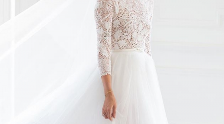 Απλά υπέροχη! Δείτε το εντυπωσιακό νυφικό της Chiara Ferragni! [εικόνες]