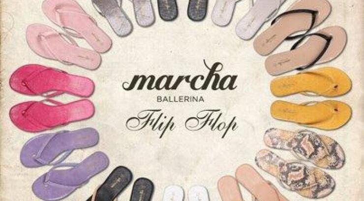 Flip flops by Marcha Ballerina