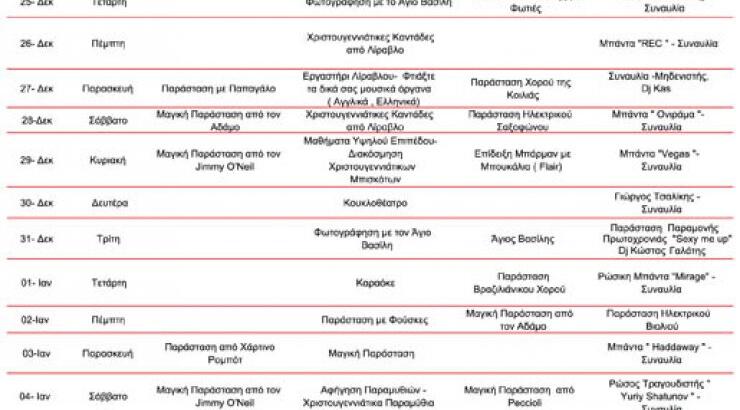 Πάμε στο Christmas Mystery