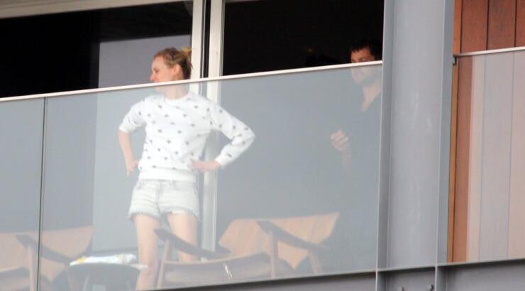 Diane Kruger: Με το αμόρε στο μπαλκόνι!