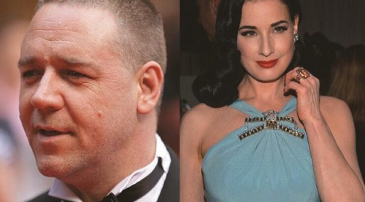 O Russell Crowe είναι ζευγάρι με τη Dita Von Teese!