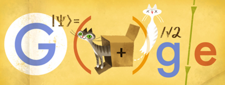 Στον φυσικό Έρβιν Σρέντιγκερ αφιέρωσε η Google το doodle της