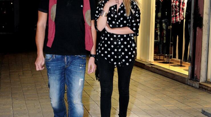 Δήμητρα Μακρυγιάννη - Μάρκος Κωμοδρόμος: Δείπνο λίγο πριν την πρεμιέρα τους