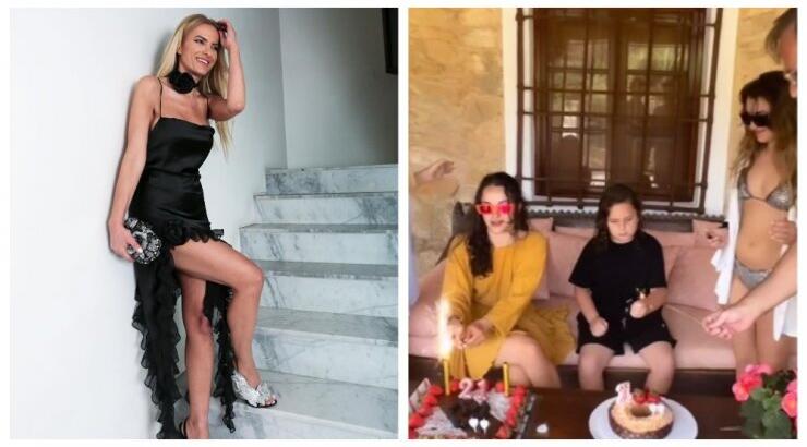 Έφη Παπαϊωάννου: Οι δίδυμες κόρες της έσβησαν τούρτα στην Ibiza [βίντεο]