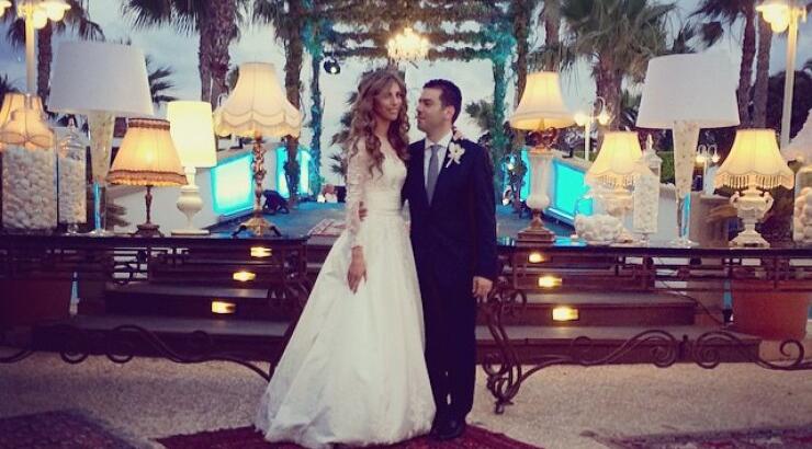 Η πρώτη δημόσια εμφάνιση του Ευθύμιου Δίπλαρου και της Αργυρώς Ροτσίδου μετά το γάμο