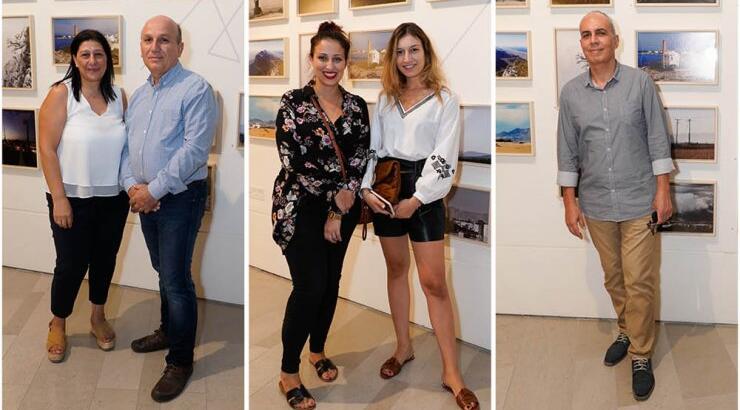 Στα εγκαίνια της έκθεσης φωτογραφίας "Πενταδάκτυλος / Contemporaries"