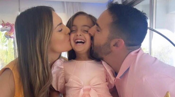 Κρίστη Αγαπίου – Πανίκος Λειβαδιώτης: Το πάρτι γενεθλίων για τα 4α γενέθλια της κόρης τους [εικόνες]