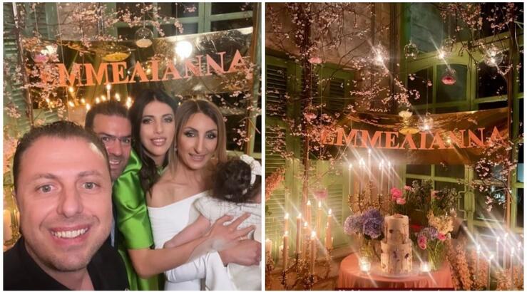 Αργυρώ Ροτσίδου: Βάφτισε την κόρη του αδερφού της [εικόνες]