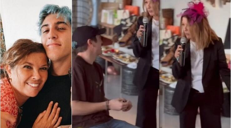 Σοφία Αλιμπέρτη: Γιόρτασε τα γενέθλια της και τραγούδησε μαζί με τον γιο της [βίντεο]