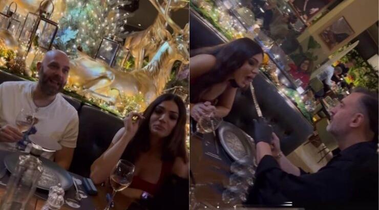 Ήβη Αδάμου - Μιχάλης Κουινέλης: Το ιδιαίτερο δείπνο τους σε εστιατόριο της Αθήνας 