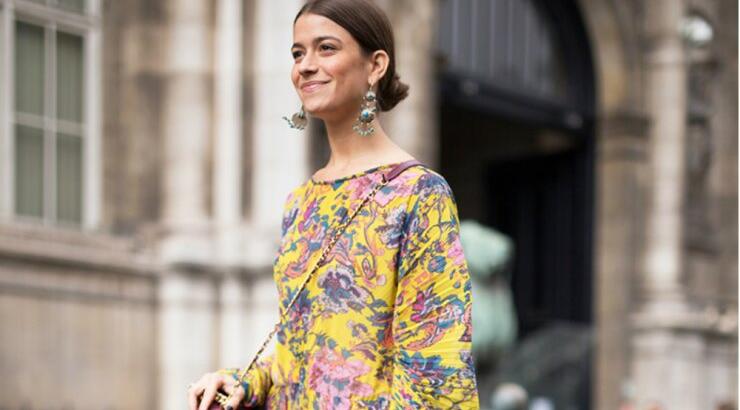 Floral set για ανοιξιάτικες εμφανίσεις με άποψη