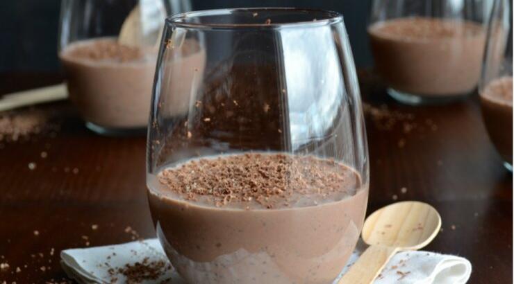 Μους σοκολάτας με superfoods