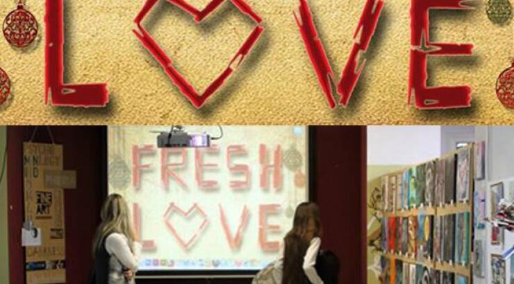 "Fresh Love" [φιλανθρωπική έκθεση από τα παιδιά για τα παιδιά]