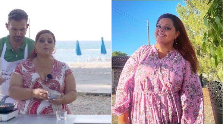 Μαριλένη Σταύρου: Μαγείρευε στην παραλία και ολόγυμνος άνδρας βρέθηκε πίσω της [βίντεο]