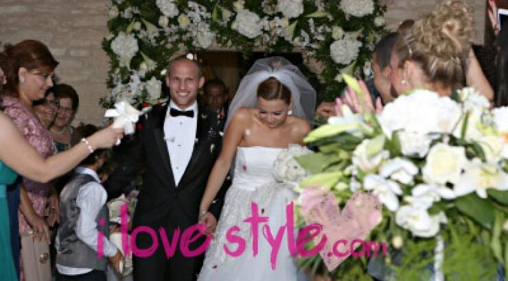 Ο γάμος του Ανδρέα Αβραάμ και της Χριστιάνας Παναγιώτου