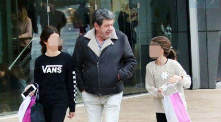 Γιάννης Λάτσιος: Στο Λονδίνο με τις δυο του κόρες, Λάουρα και Βαλέρια