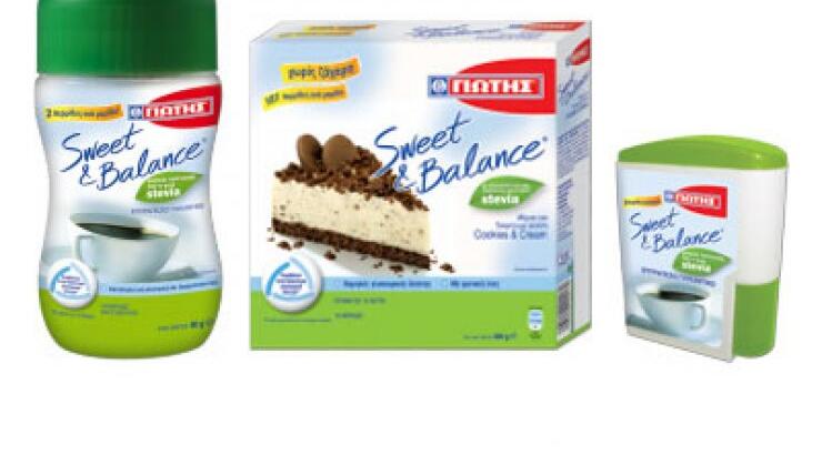 Sweet & Balance τώρα με Stevia