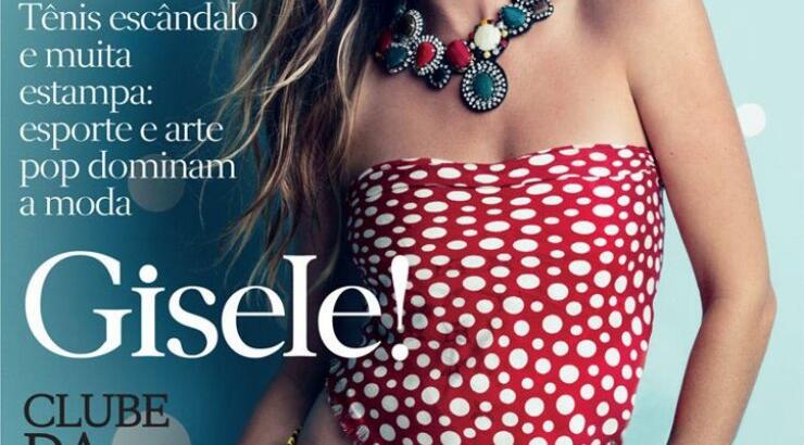Η Gisele με polka dots