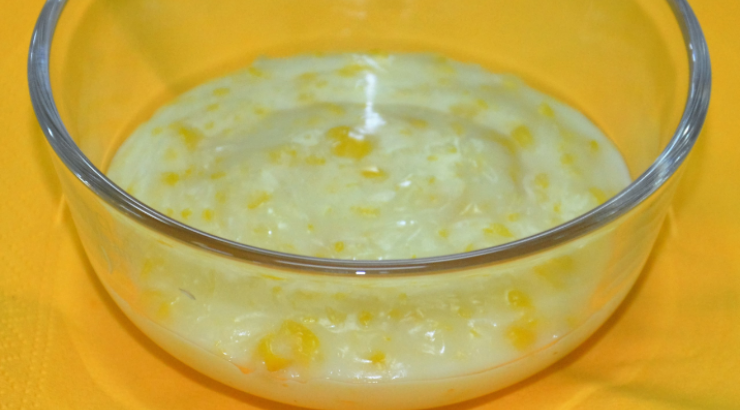 Γλυκιά κρέμα με καλαμπόκι