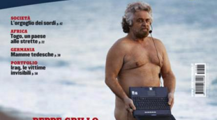 Η γυμνή φωτογραφία του Μπέπε Γκρίλο που σαρώνει τα social media