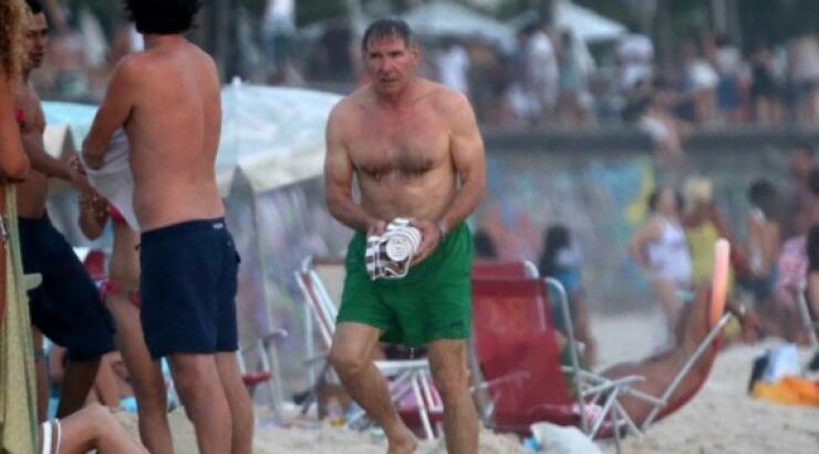 Ο Χάρισον Φόρντ κάνει διακοπές στη Σύρο