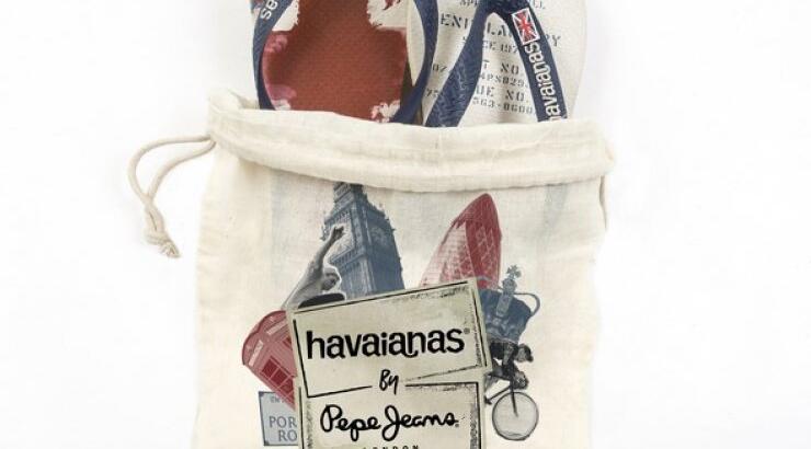H πιο καλοκαιρινή συνεργασία: σαγιονάρες Havaianas by Pepe Jeans London 