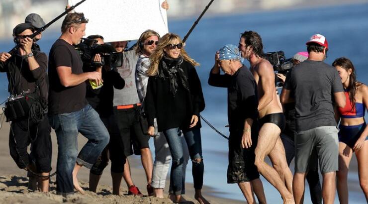 Η Heidi Klum δίνει διαταγές! Σε ποιον;